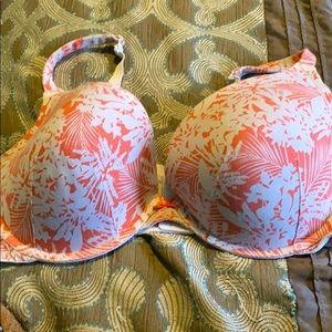 Pink Cacique plunge bra 44dd